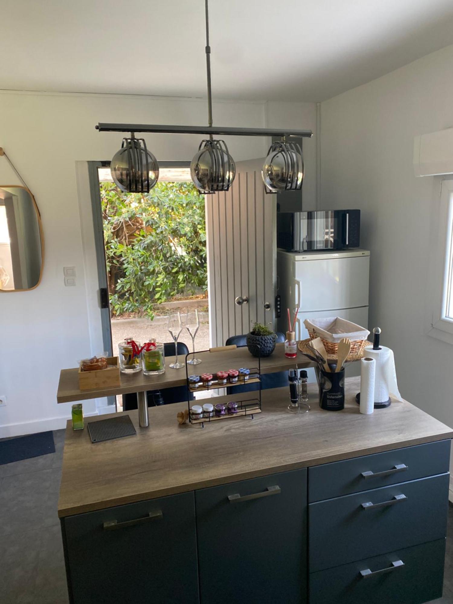 Spa Jardin Prive T3 Independant Dans Villa Morieres-les-Avignon Ngoại thất bức ảnh